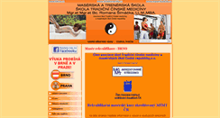 Desktop Screenshot of maserskaskola.cz